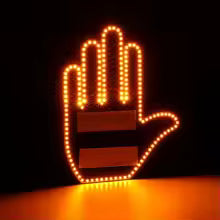 Luz de gesto de mano para coche